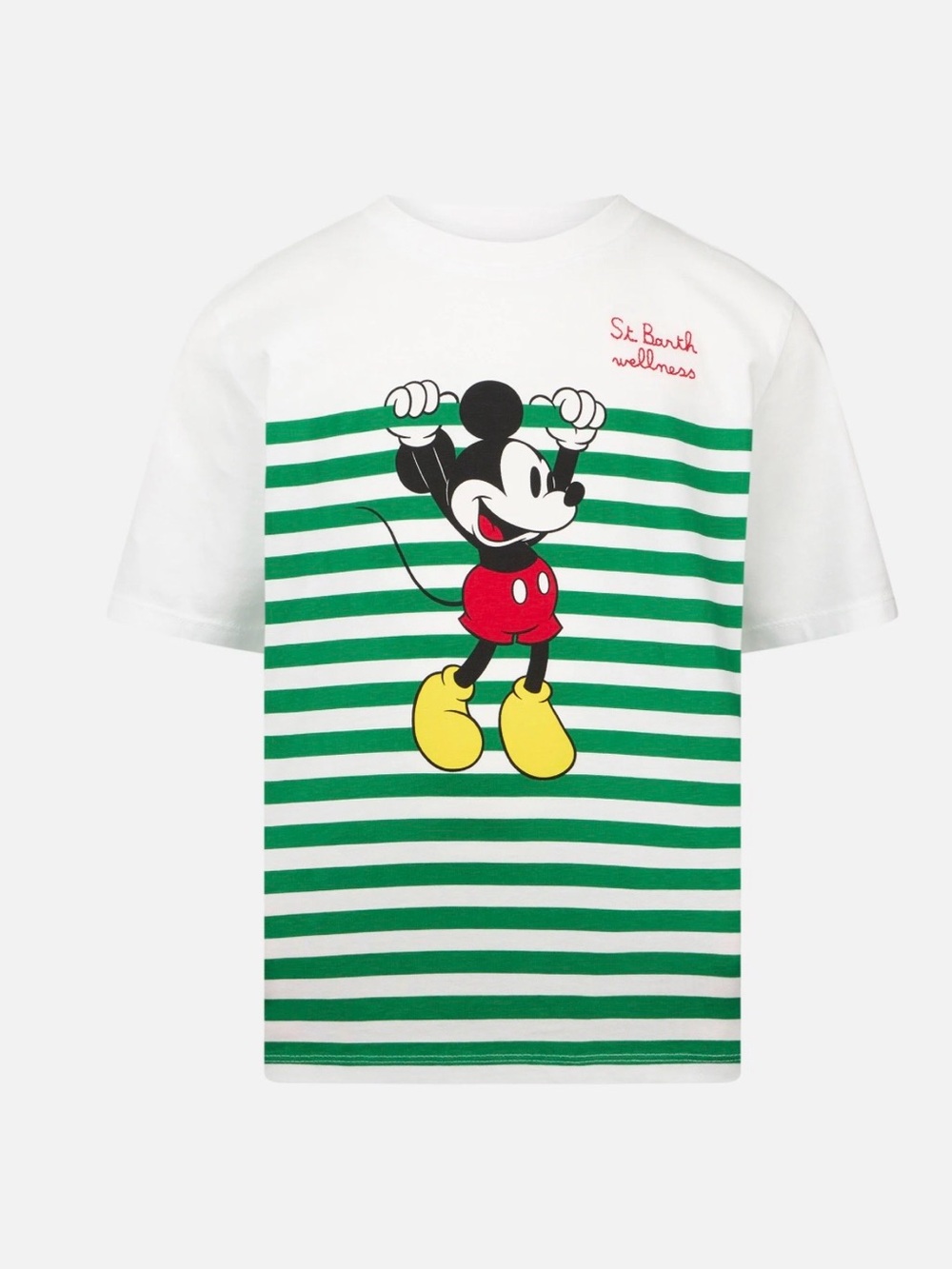 BOY COTTON T-SHIRT MICKEY MOUSE PRINT AND EMBROIDERY | DISNEY SPECIAL EDITION